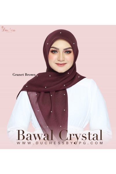 BAWAL CRYSTAL - GRANET BROWN BAWAL CRYSTAL - GRANET BROWN